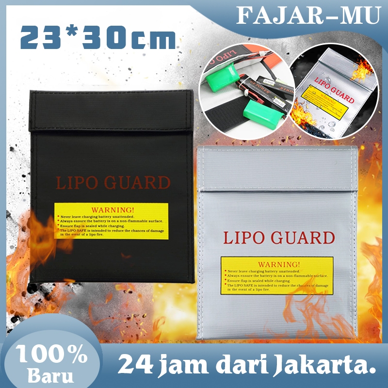 Tas Anti Api Tempat Dokumen Penting Anti Air Lipo Safe Bag Tas Penyimpanan Dokumen Penting