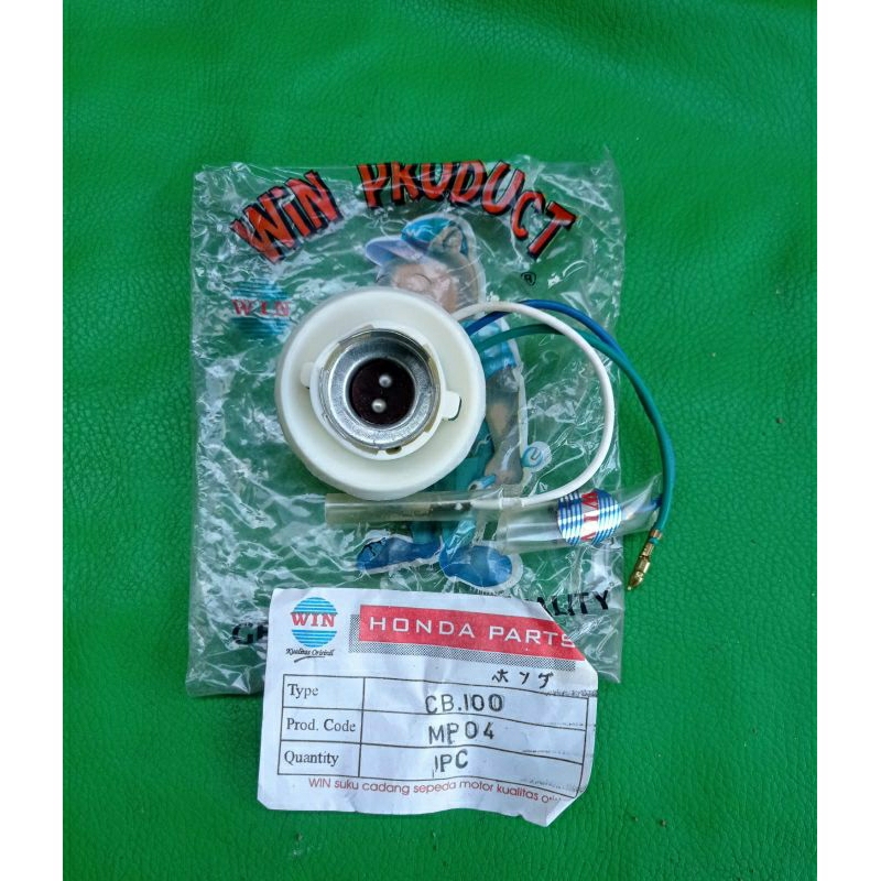 kabel tali soket fitting lampu depan Honda CB100 GL100