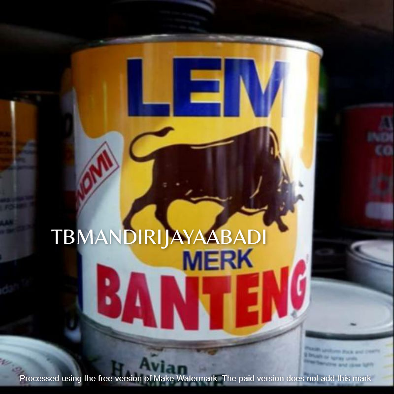 

Lem Aibon Lem HPL Lem Kuning Merk Banteng isi 500gr