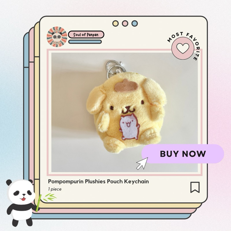 Boneka Gantungan Kunci Ganci Pouch Sanrio Ghibli Pompompurin Kuromi My Melody Kaonashi No Face Spiri