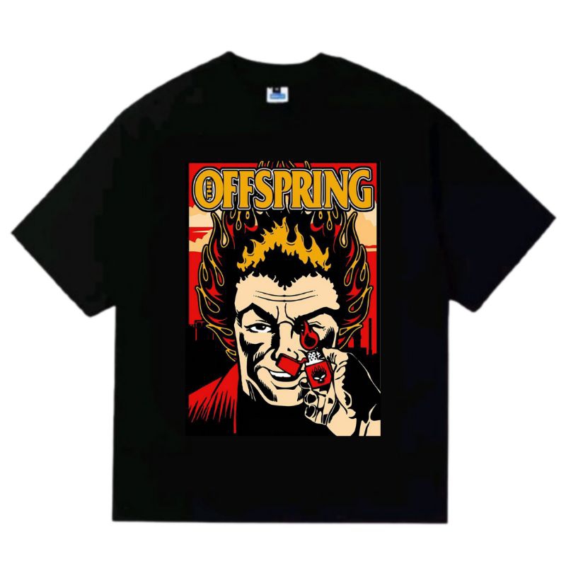 Mcvoice T-shirt Kaos Band Keren The Offspring joker man