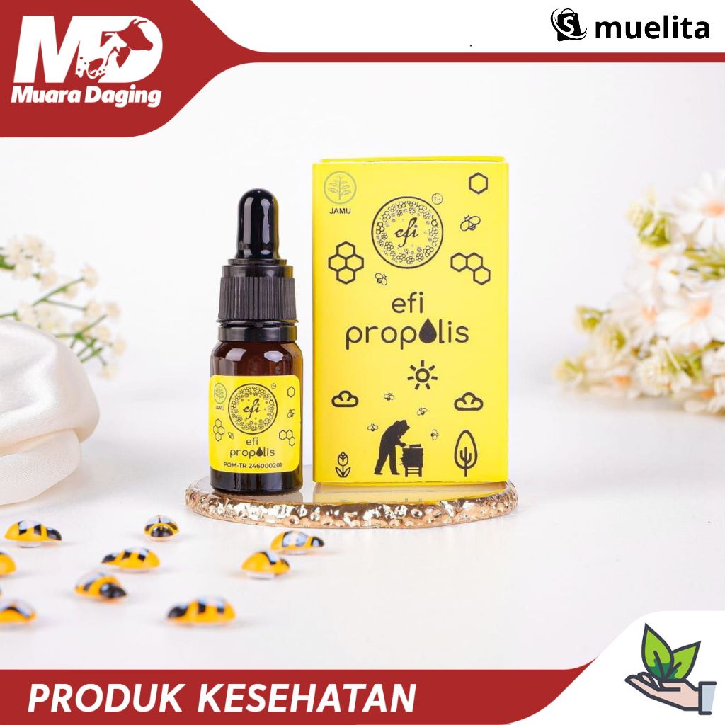 PROPOLIS MADU EFI 10ml & 30ml (PROPOLIS MURNI, NON ALKOHOL, IMMUNE BOOSTER)