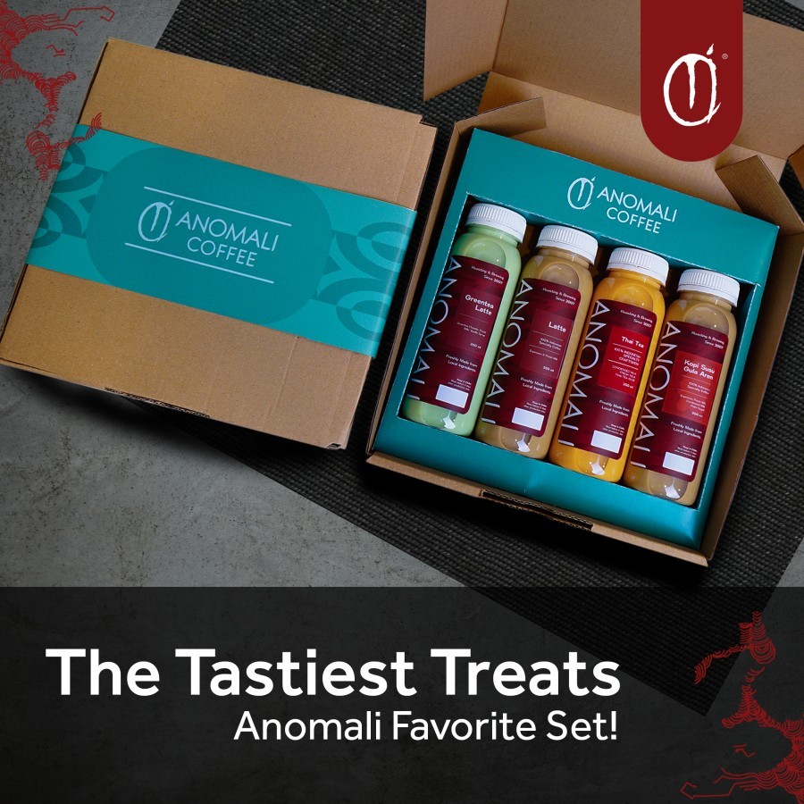 

Anomali Coffee Hampers PAKET KOPI Botol 250ml - 4 botol