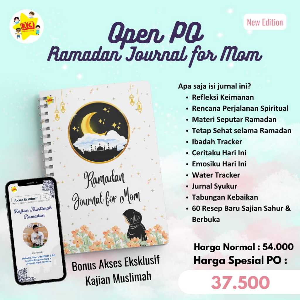 

Buku Ramadhan Journal For Mom RC Rayya Creativa / Buku Agenda Ramadhan