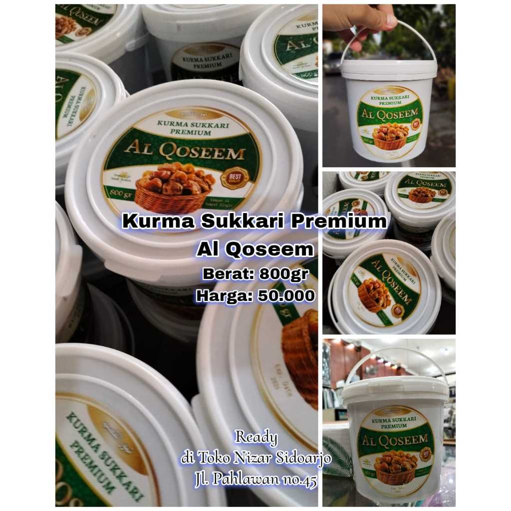 

Kurma SUKKARI AL QASEEM 800gr