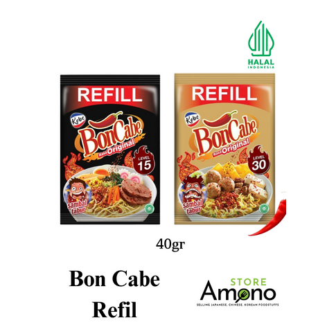 

Boncabe Refil 40 gr | Level 15 | Level 30