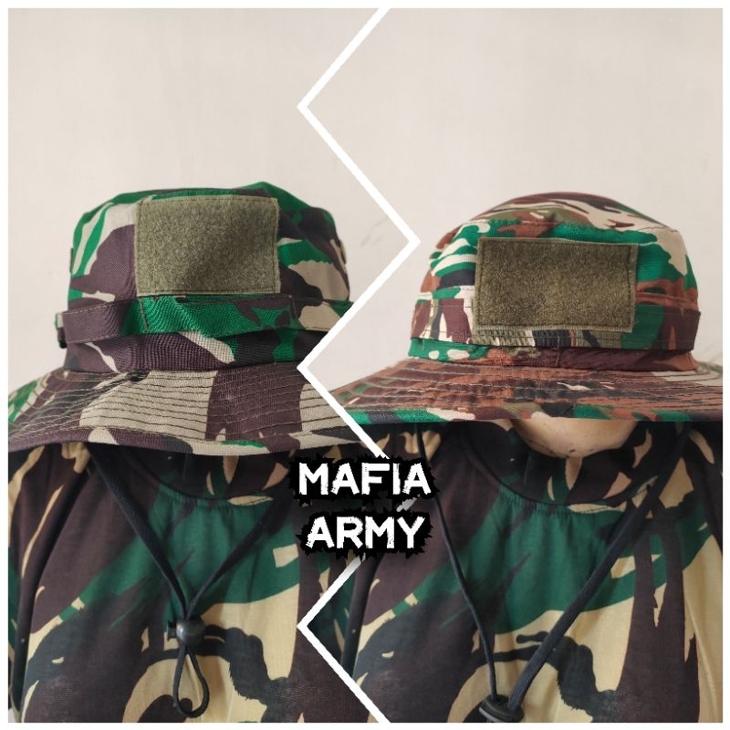 PROMO BARU TOPI RIMBA KAWAT BAHAN VELBED DORENG NKRI BAHAN VELBED TOPI RIMBA NKRI