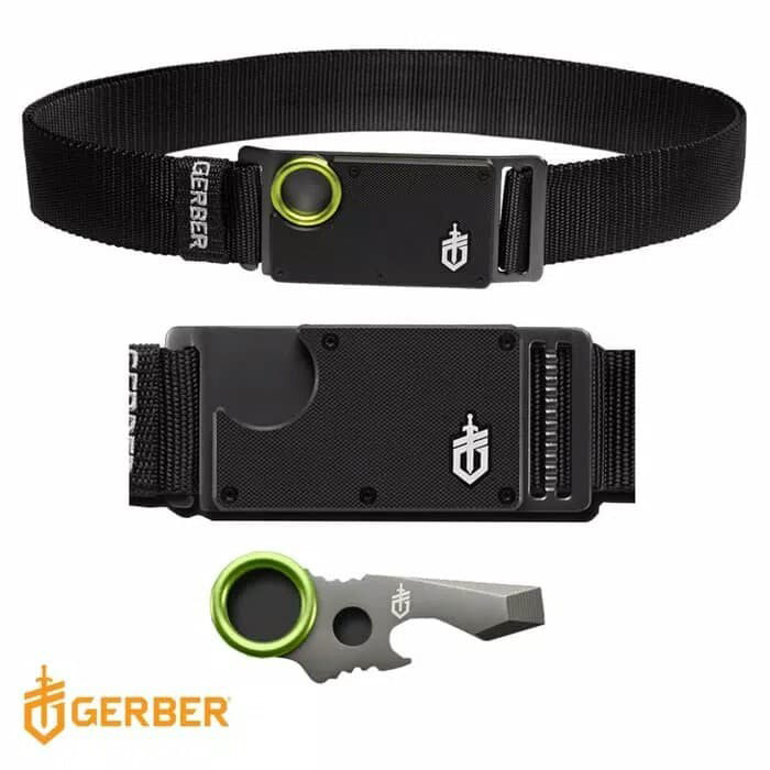 Gesper Sabuk Ikat Pinggang P1SAU Tactical GERBER GDC Belt Tools EDC