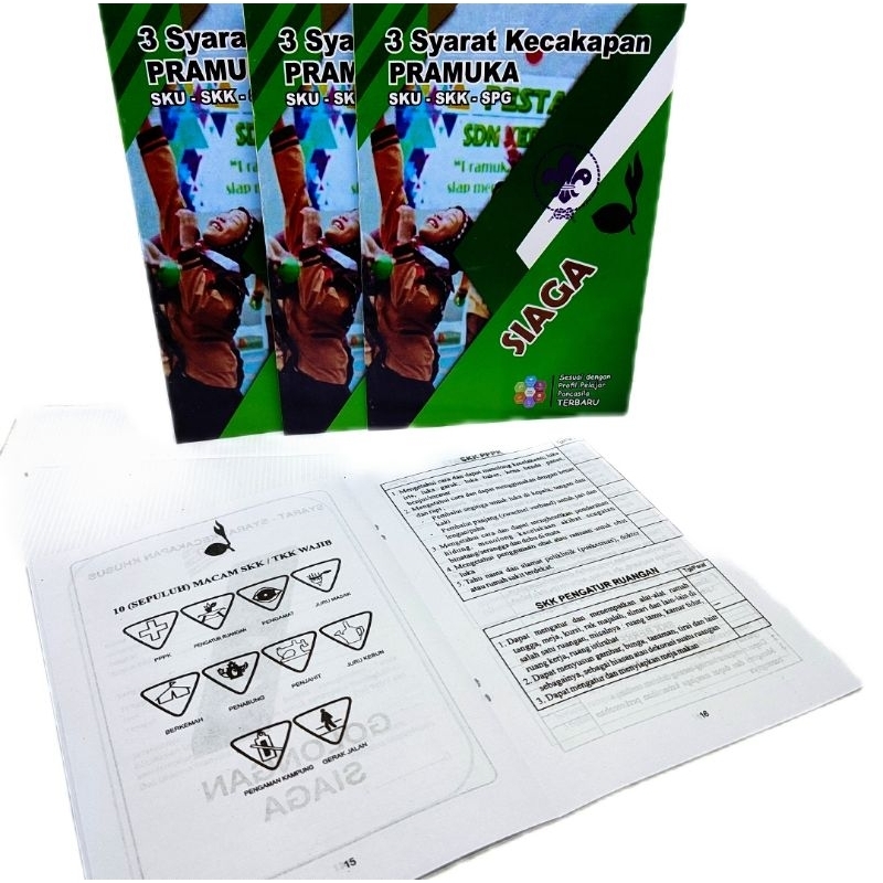 

Buku Pramuka Buku Syarat Kecakapan Pramuka Lengkap 3in1 Sku Skk Spg Siaga