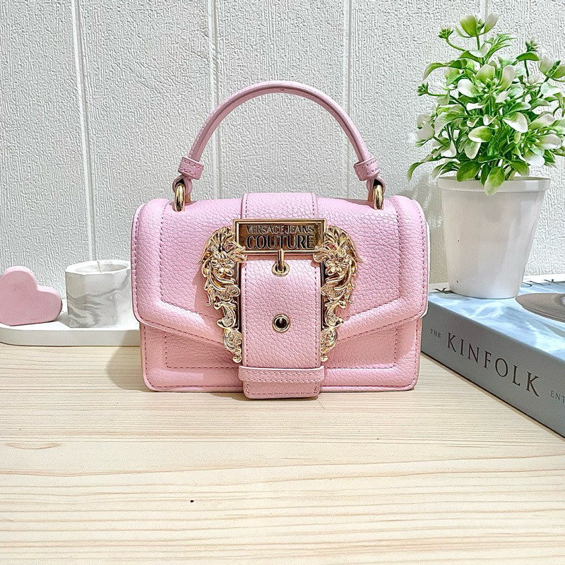 ORIGINAL Bag Versace Jeans Couture Top Handle Soft Pink [PRELOVED LIKE NEW (1x pakai)]