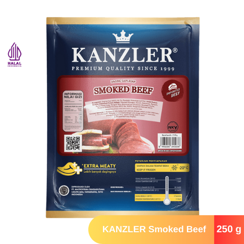 

KANZLER Smoked Beef 250 gr Daging Sapi Asap