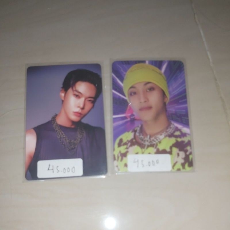 Photocard Mark & Doyoung 2 Baddies (dimohon baca desk)