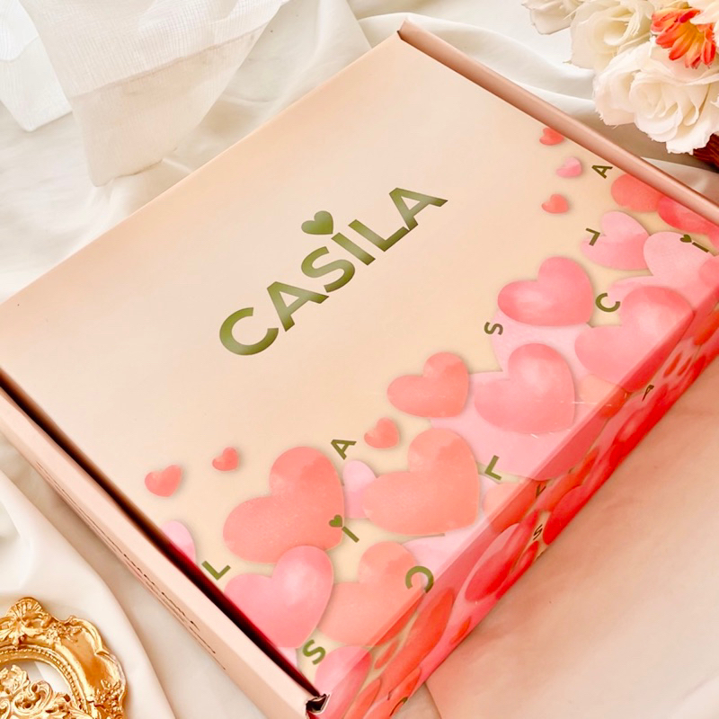 

Kotak kado Casila | Box Gift Casila Uk. 25 x 20 x 5 cm | Box Hampers Gamis Anak | Hampers Hijab anak