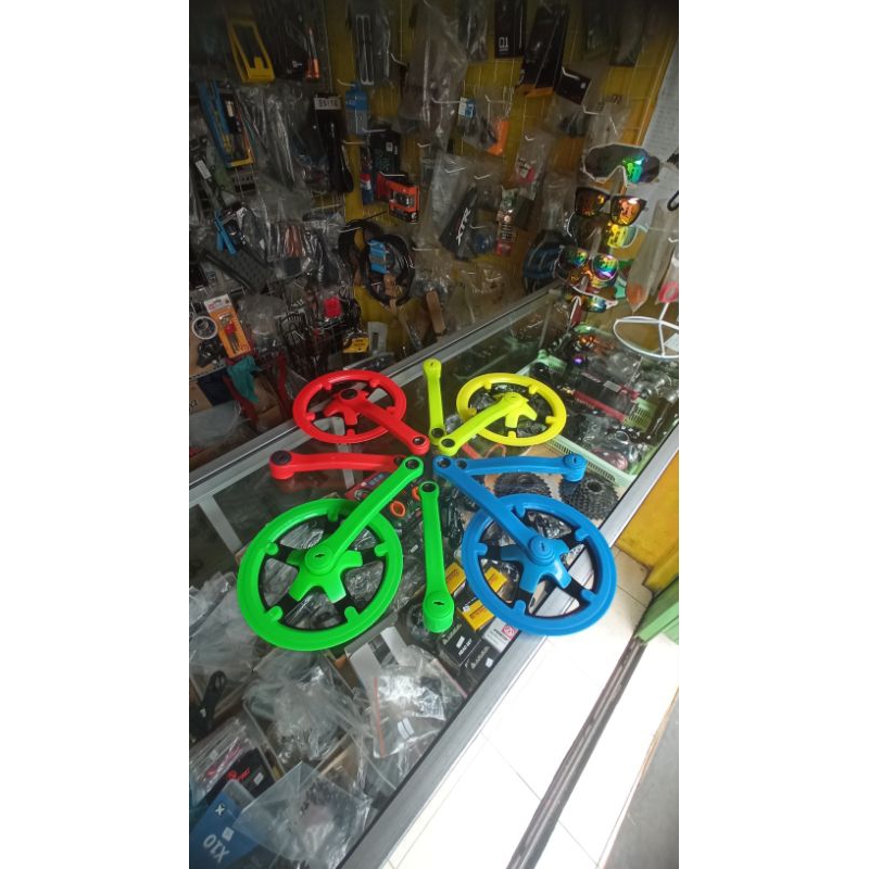 Crank single Crank Fixie seli crank commuter bmx crank 44t