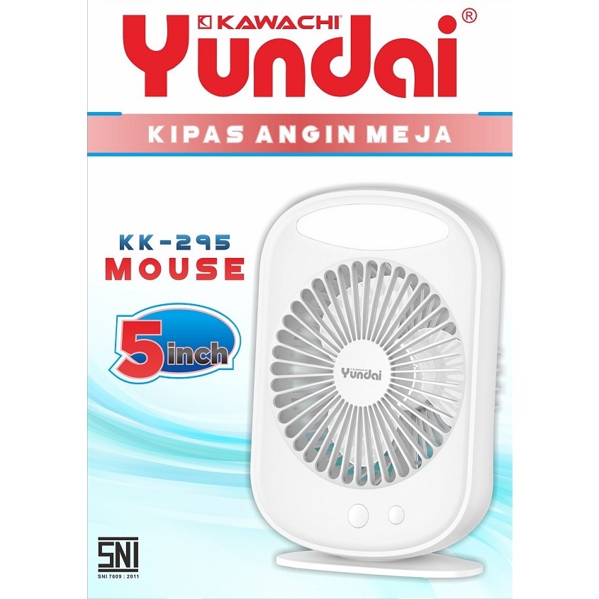 Kipas angin meja 5 Inch Ac/Dc KK-295 MOUSE YUNDAI