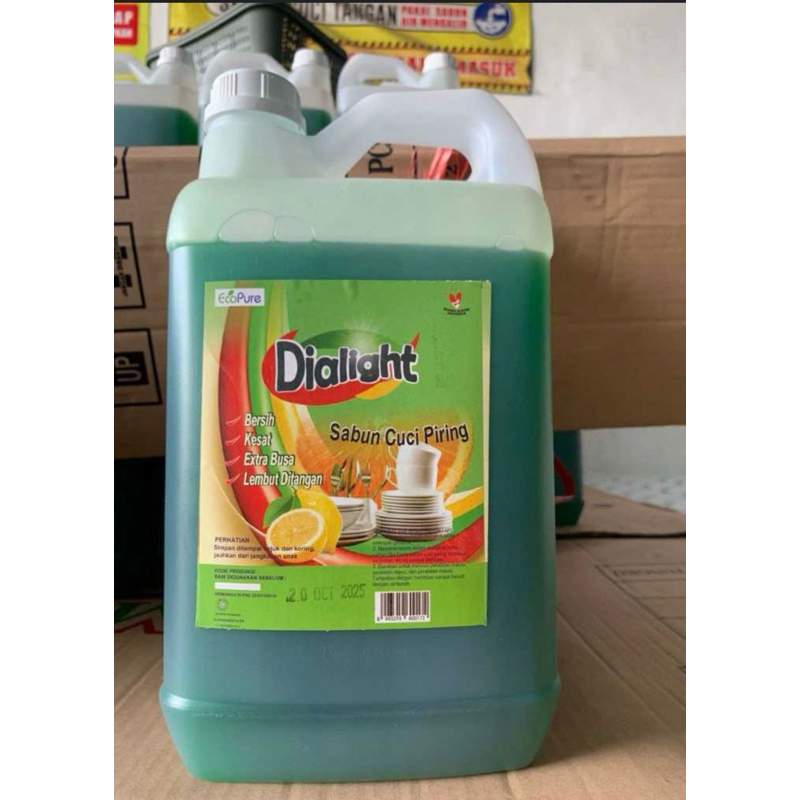 Dialight sabun cuci piring 5 Liter