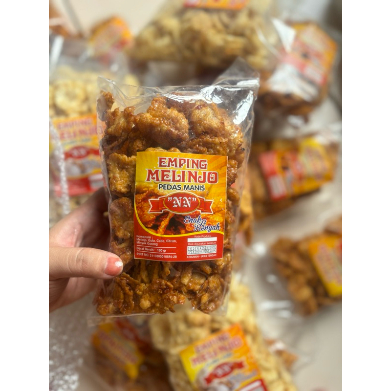 

Emping Pedas Manis Siap Makan 180Gram