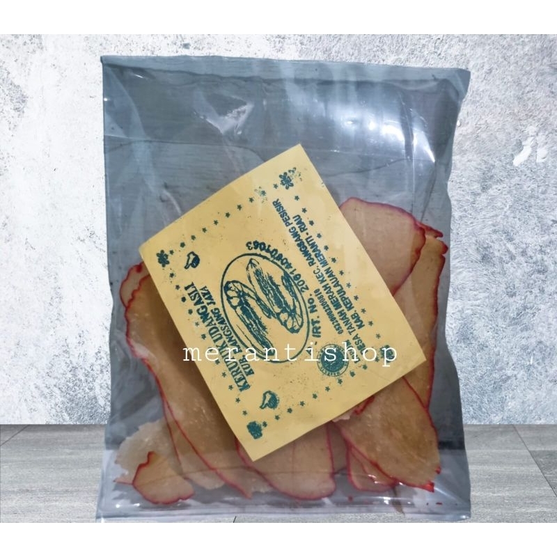 

Krupuk Udang Asli Rangsang Jaya 100gram / Kerupuk Udang / Hepia / He Pia