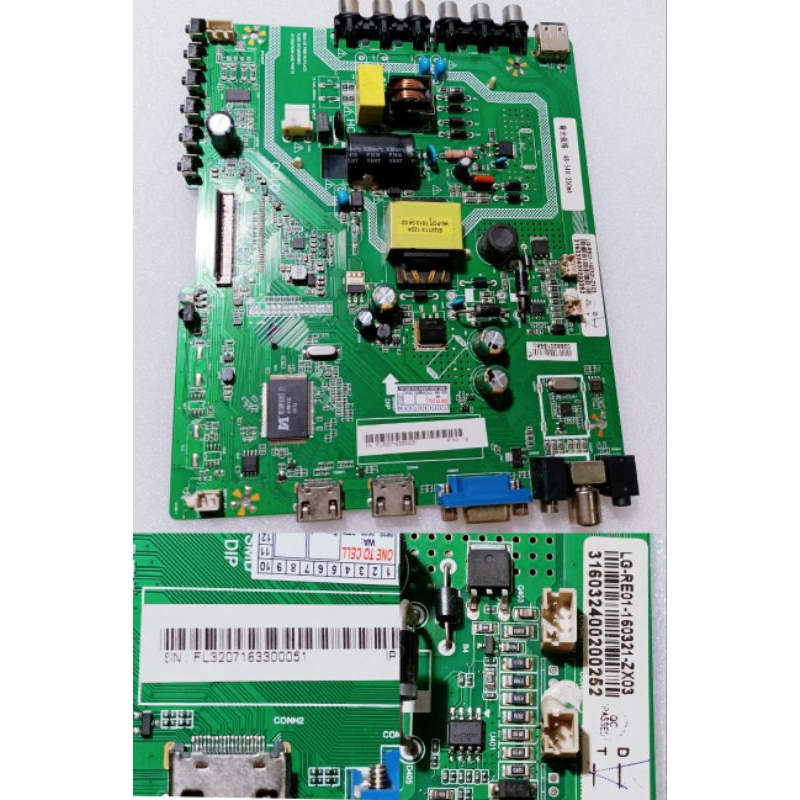 mobo tv ichiko 32s3298 - mainboard tv ichiko 32s3298 - motherboard tv ichiko 32 - mesin tv led ichik