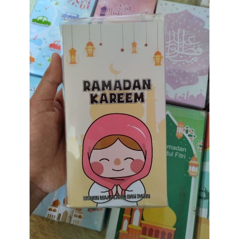 

AMPLOP LEBARAN BESAR MOTIF CEWE KUNING