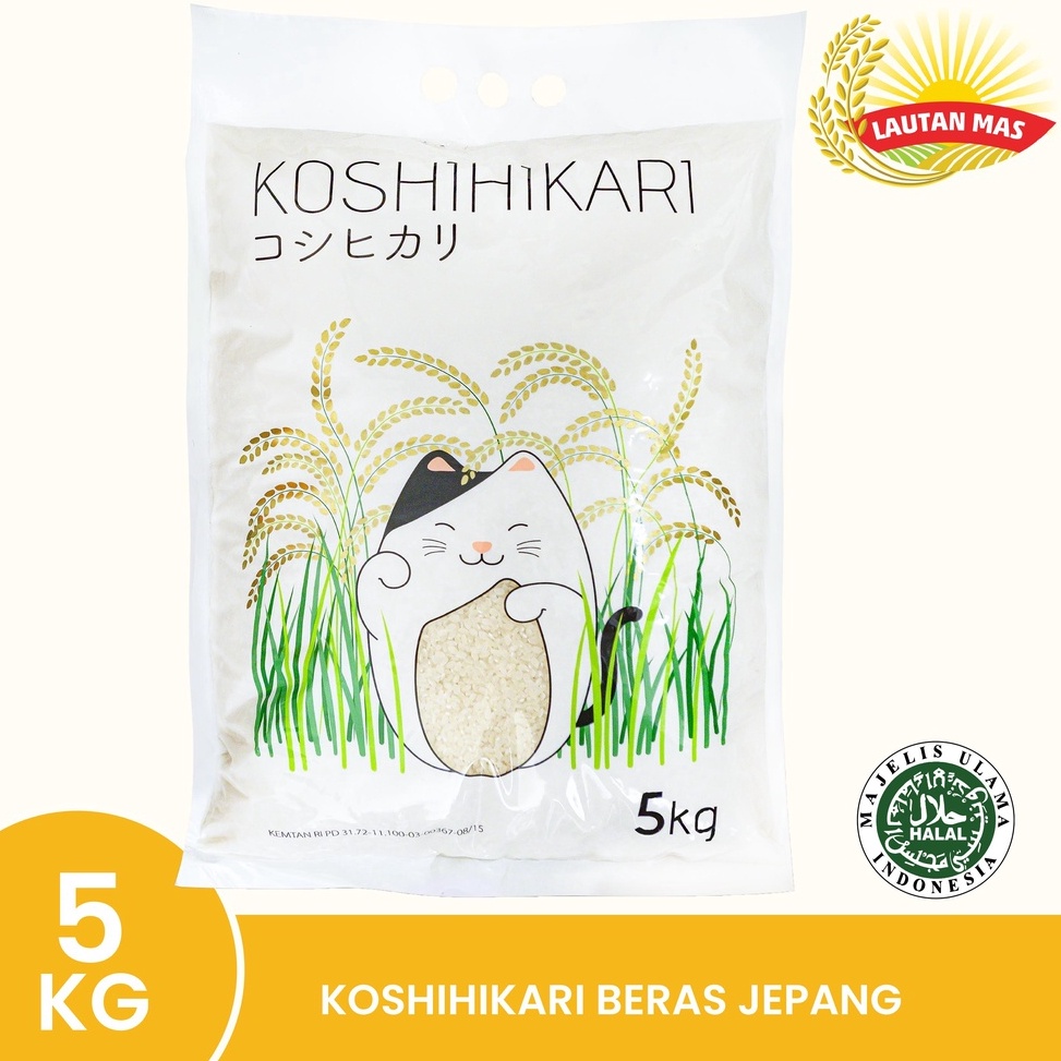 

DBK514 Ready Stok Koshihikari Beras Jepang 5KG