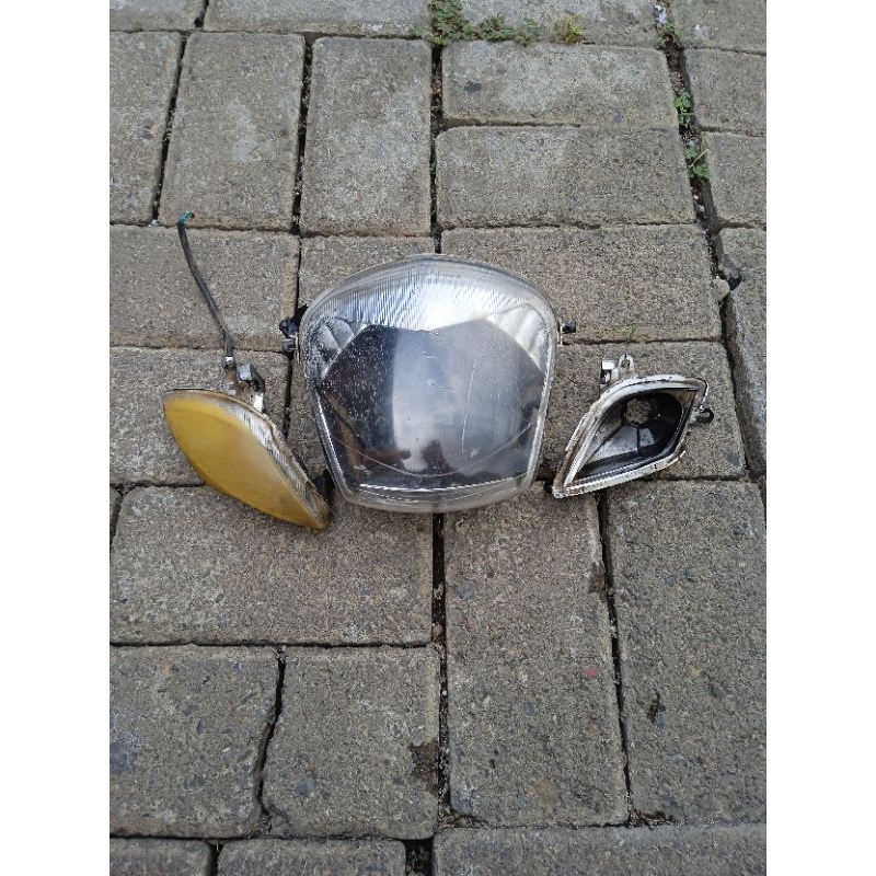 headlamp sein kharisma bagol lampu bagol bekas