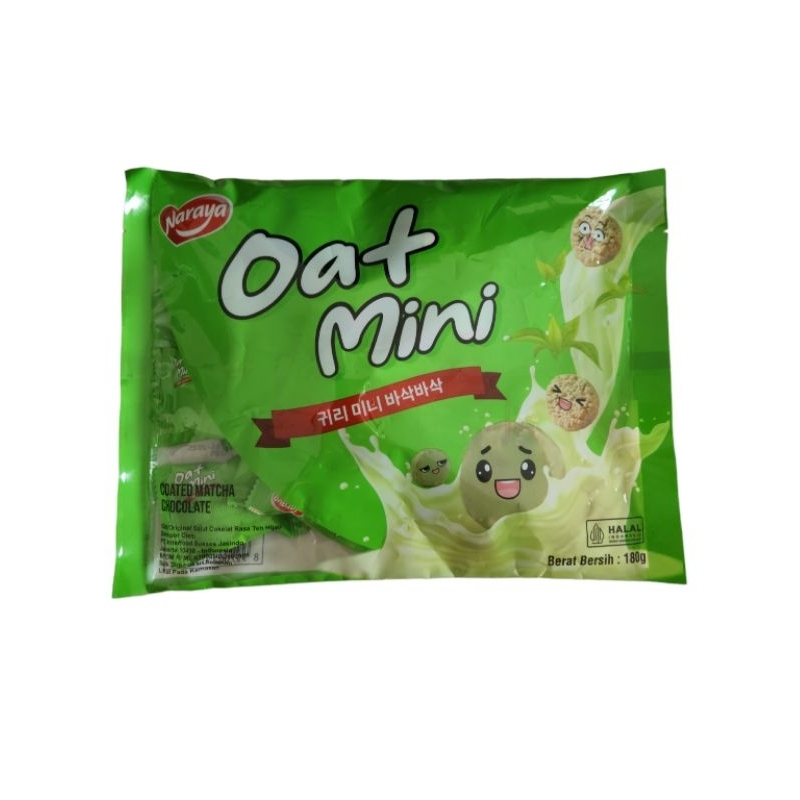

Naraya Oat Mini Coated Matcha Chocolate 180g