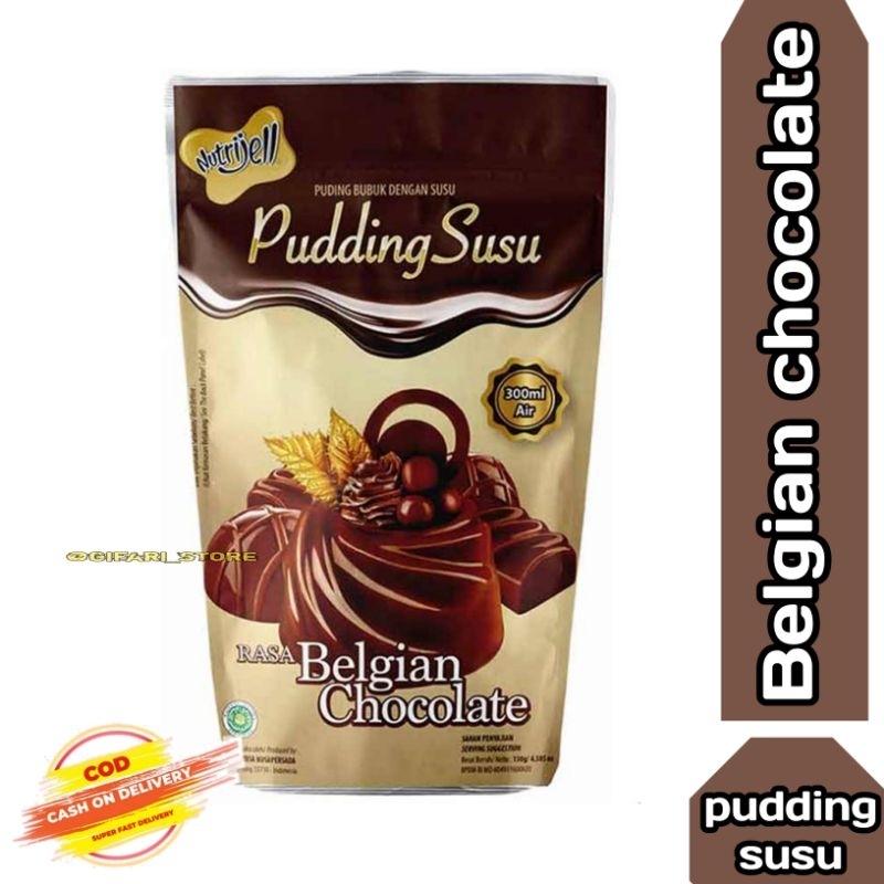

Nutrijell Pudding Susu BELGIAN CHOCHOLATE 130gram