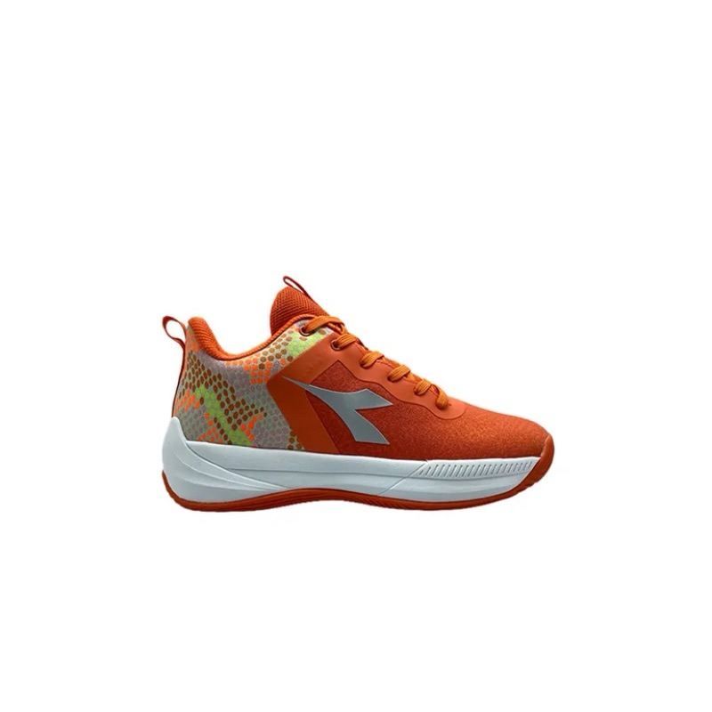 Sepatu Basket Pria Diadora Hoop Orange Basketball