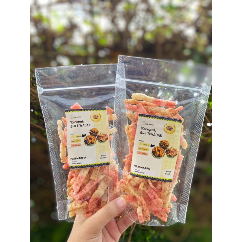

kerupuk biji tiwadak/cempedak rasa original 80gr