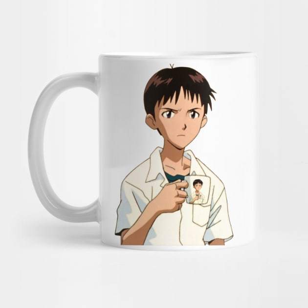 Mug Motif Shinji in a cup in a Shinji in a cup