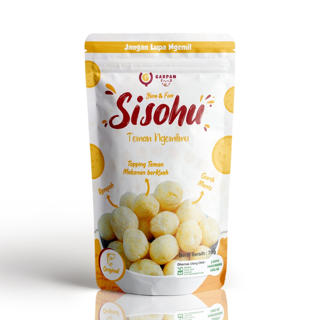 

SISOHU ORIGINAL 75gr - Cemilan Khas Garut