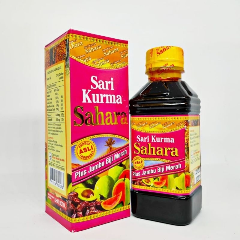 Sari Kurma Sahara Jambu Biji Merah 330gr - Madu Sari Kurma