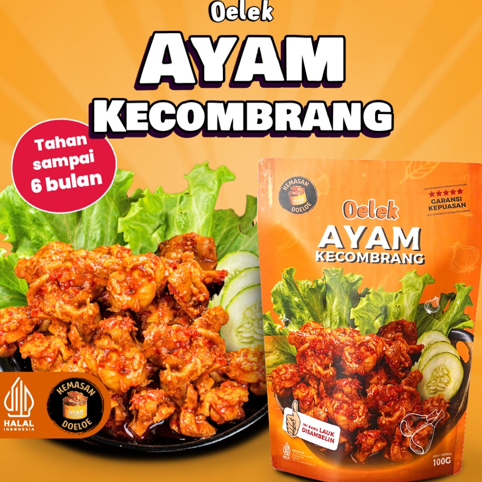 

TYQ918 PROMO ALE Oelek Ayam Kecombrang Oelek Lauk Ayam Kecombrang Lauk Siap Saji