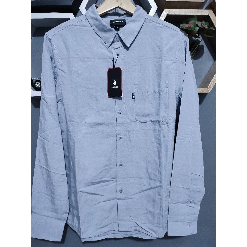 Kemeja 3Second ThreeSecond Original