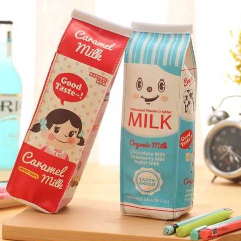 

Dahsyat kotak pensil susu Korean milk pencilcase creative stationery stp6kotak pensil susu Korean milk pencilcase creative stationery stp6
