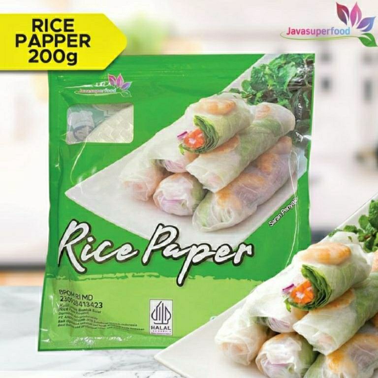 

REE362 FASH SALE Rice Paper Bulat 2gr 2 lbr Kulit Lumpia Vietnam Halal