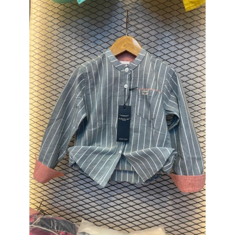 Kemko Anak Lengan Panjang motif Salur dan Batik