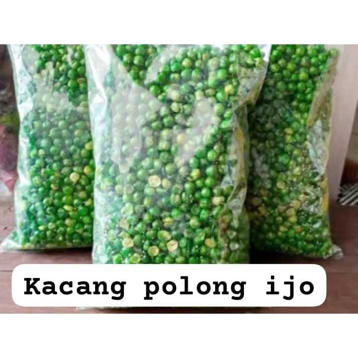 

COD 1kg kacang polong promosi