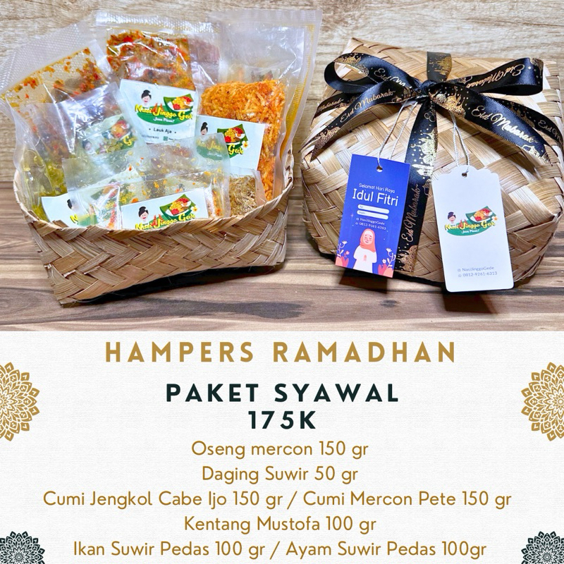 

Hampers Makanan Siap Saji