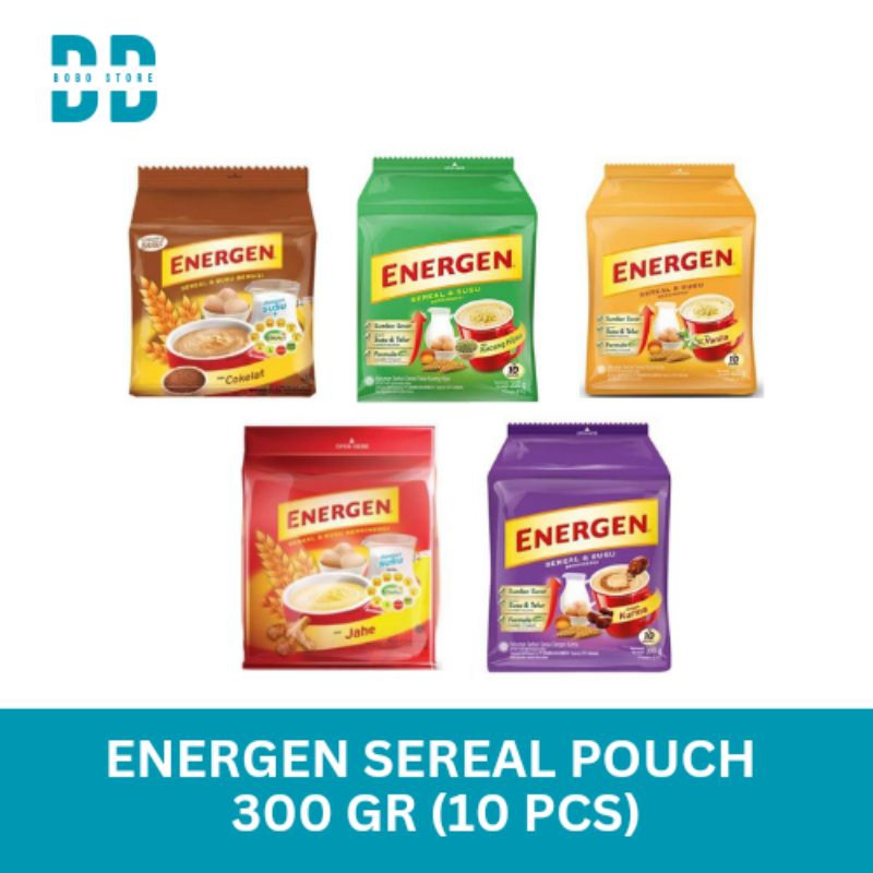 

Energen Sereal Pouch 300 gr (10 pcs) All Variant