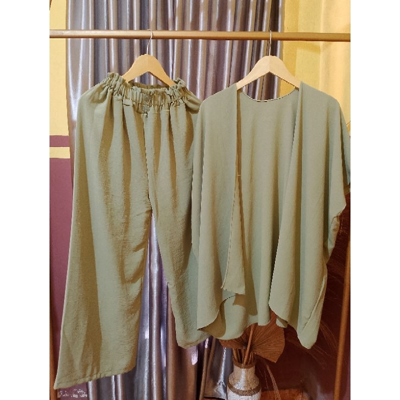 PRELOVED/ OUTER SET KULOT