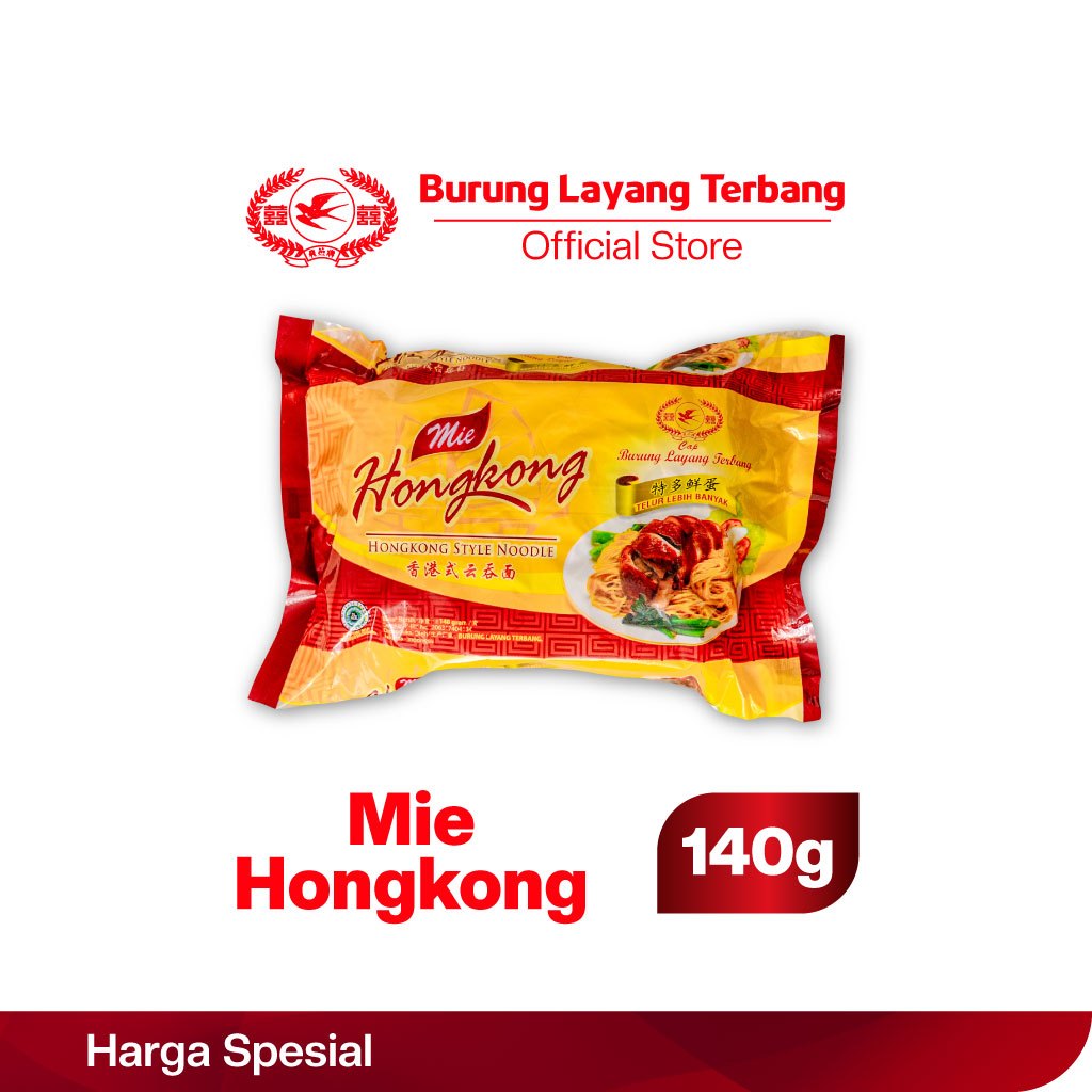 

Mie Hongkong Burung Layang Terbang