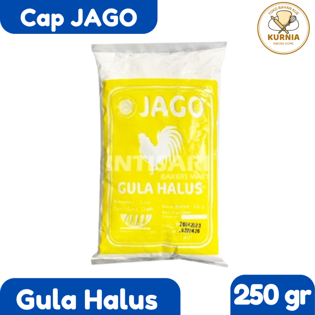 

GULA HALUS CAP JAGO 250 GR