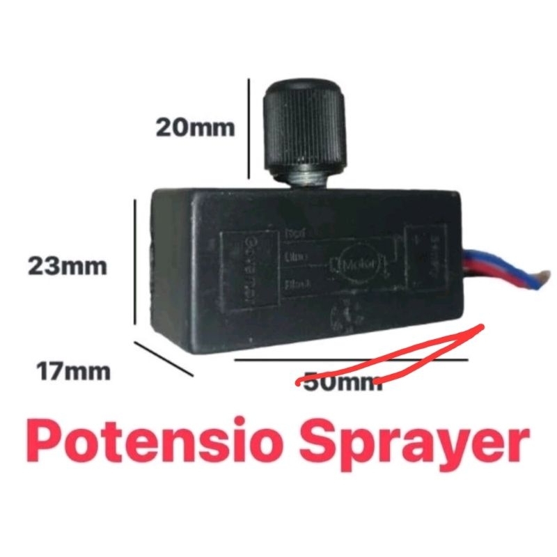 POTENSIO Sprayer Tangki Elektrik Universal