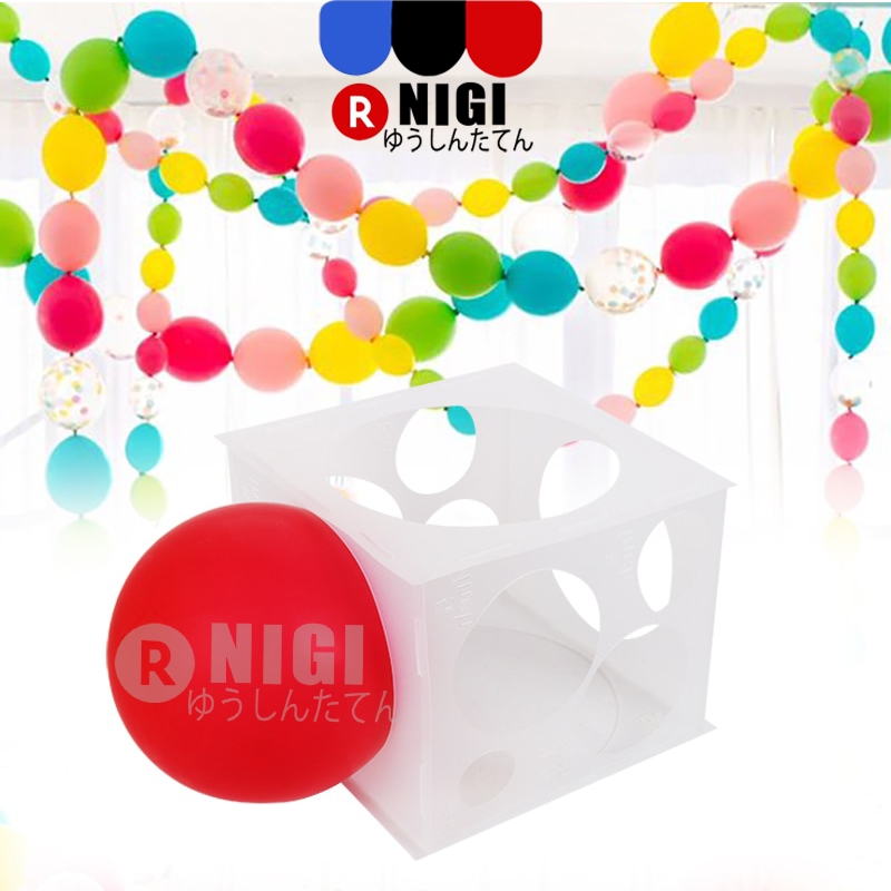 NIGI 11 Lubang Kotak Sizer Balon /Alat pengukur balon pompa / balloon sizer