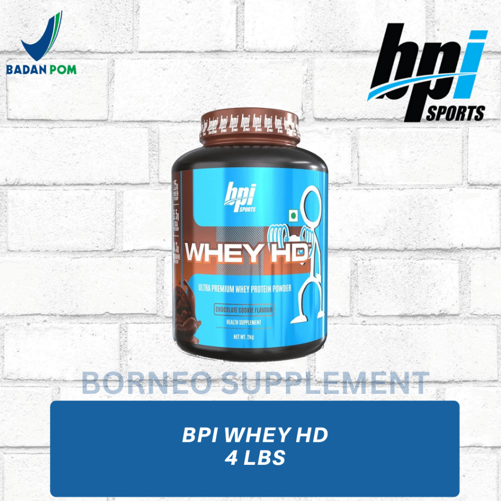 BPI Sports Whey HD 4 Lbs Whey Protein Concentrate Isolate