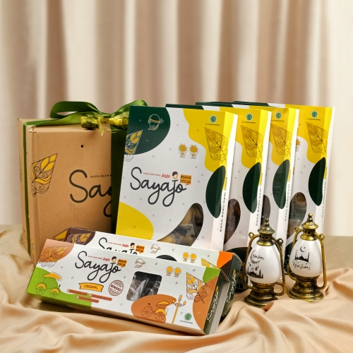 

Hampers Parcel Lebaran Sayajo Idul Fitri 2025/ Gift Box / Hampers Paket Oleh-Oleh - Ramadan 4