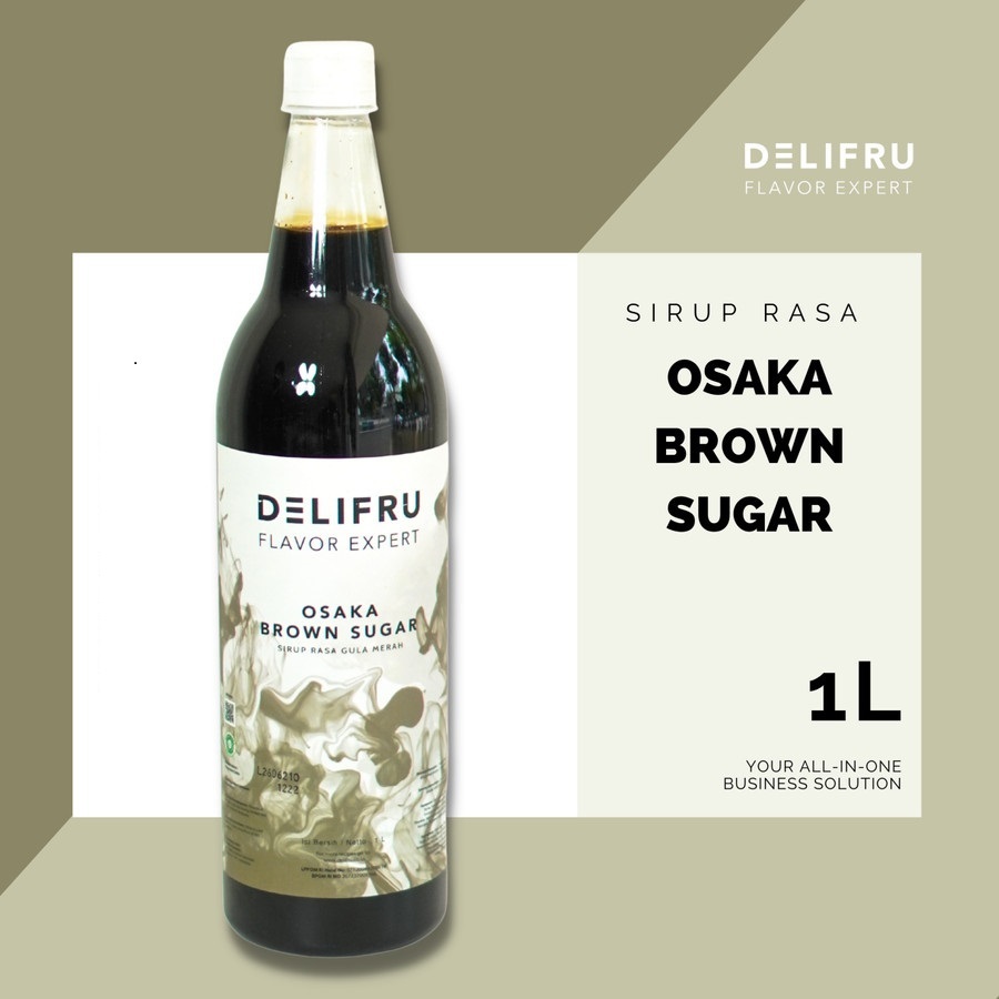 

Syrup Osaka Brown Sugar Delifru 1 Liter - Sirup Osaka Brown Sugar Premium