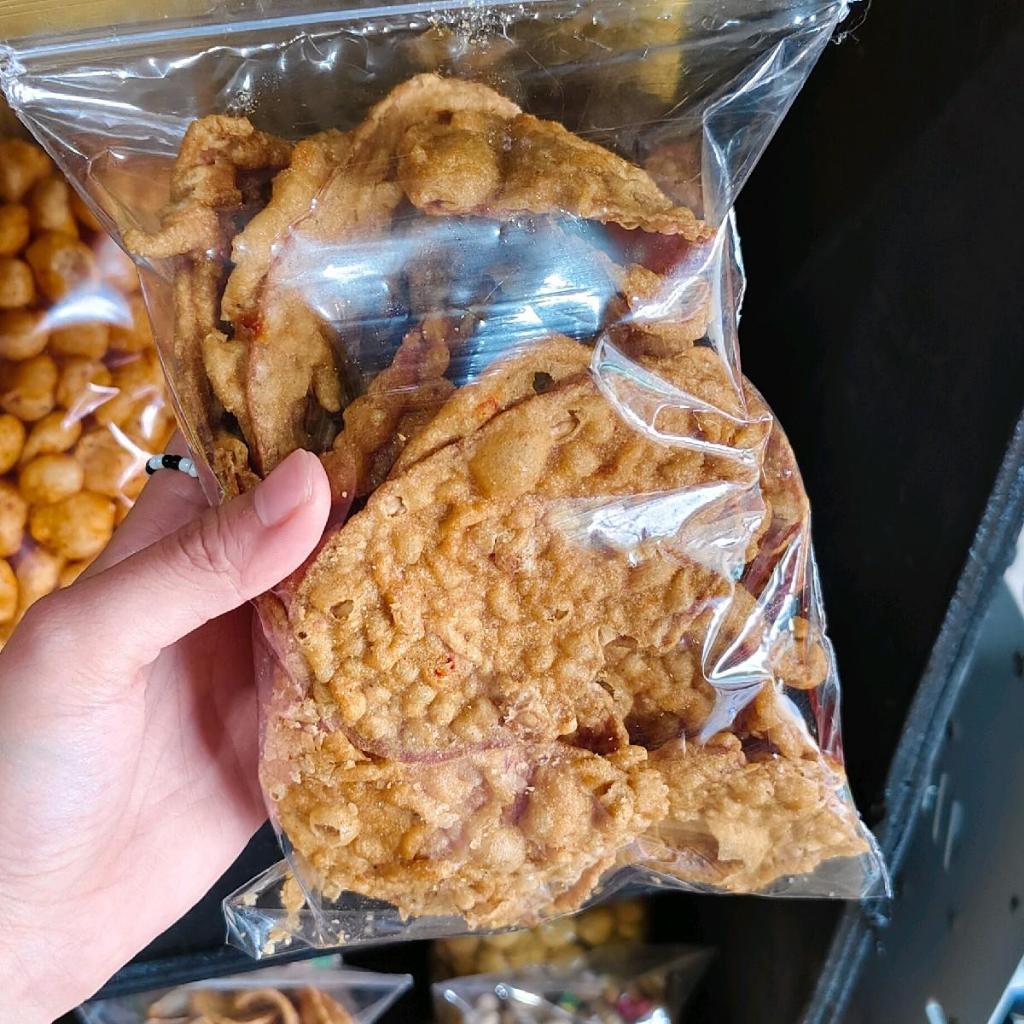 

Keripik tempe pedas